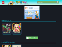 Tablet Screenshot of cocux.com